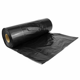 LDPE 黑色纸芯平口垃圾袋，有手指位，700*900*0.015mm